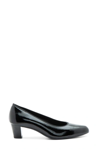 Shop Ara Kelly Pump In Black Gloss