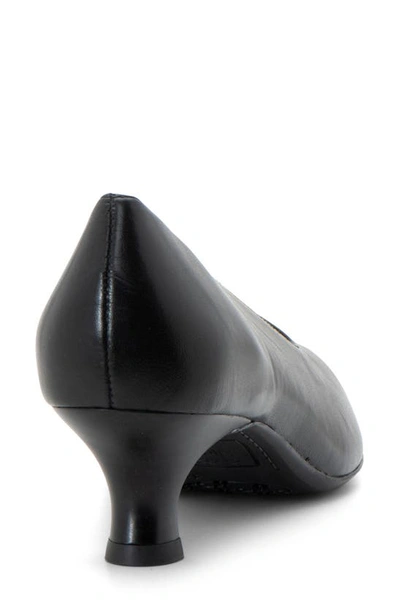 Shop Ara Kit Kitten Heel Pump In Black Leather