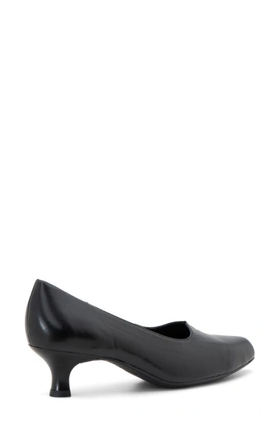 Shop Ara Kit Kitten Heel Pump In Black Leather