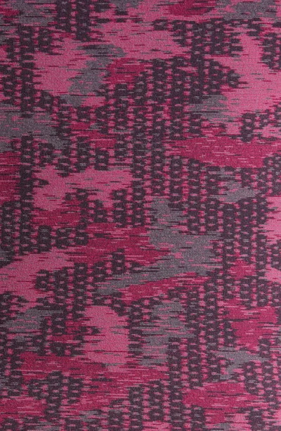 Zella Support Camo Print Tank In Pink Bright Camo Jacquard