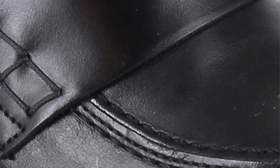 Ziginy Bertha Platform Penny Loafer In Black Leather