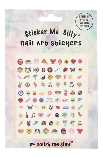 Shop Polish Me Silly Trendy Nail Art Stickers In Multi