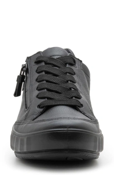 Shop Ara Allesandra Waterproof Sneaker In Black