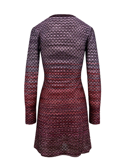 Shop Missoni Viscose Dress With All-over Sequins