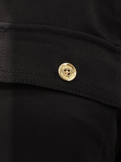 Shop Michael Kors Shirt With Gold Metal Buttons