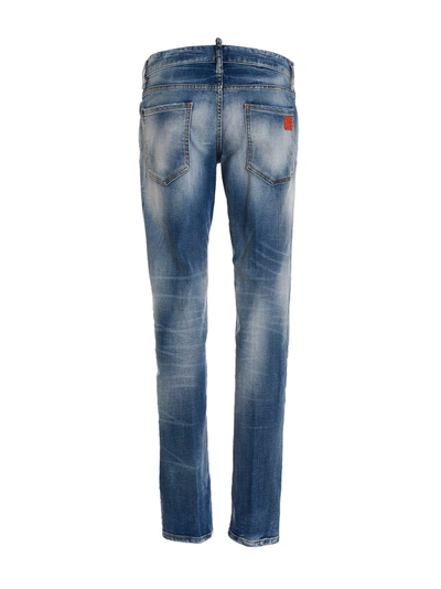 Shop Dsquared2 Slim Jeans Light Blue