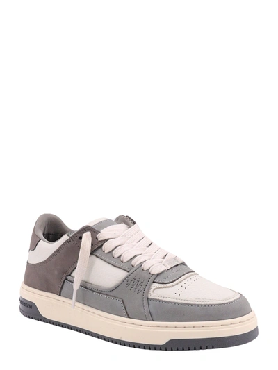 Shop Represent Leather And Suede Sneakers