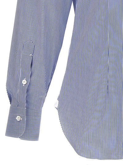 Shop Barba Striped Shirt Shirt, Blouse Light Blue