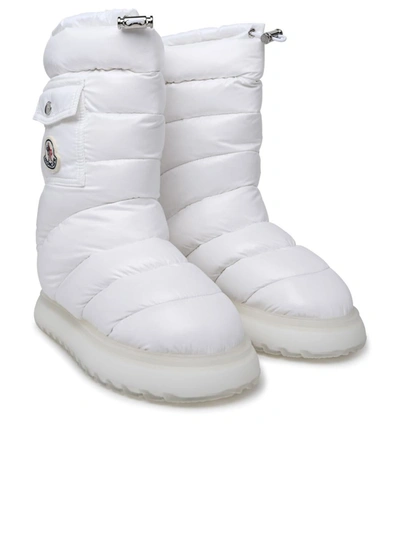Shop Moncler Gaia Boot In White