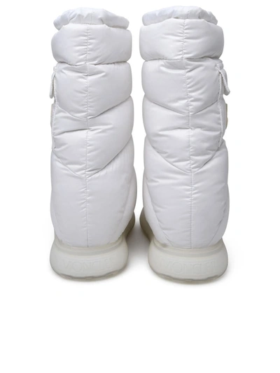 Shop Moncler Gaia Boot In White