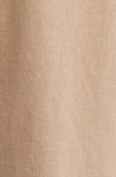 Travismathew Cloud Flannel Button-up Shirt In Portabella