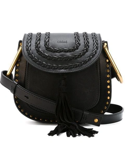 Shop Chloé Mini Hudson Shoulder Bag - Black
