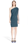 LANVIN Rope Tie One Shoulder Dress