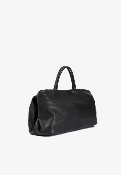 Shop The Row Elio Bourse Top Handle Bag In Black