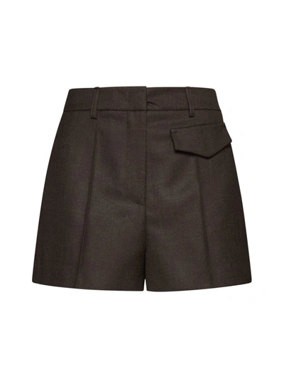 Shop Blanca Vita Shorts In Brown