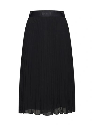 Shop Dkny Skirts In Black