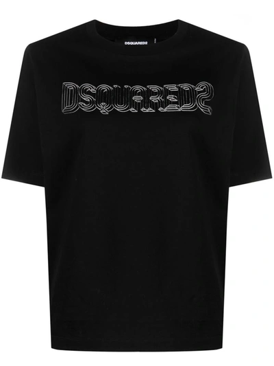Shop Dsquared2 T-shirts & Tops In Black