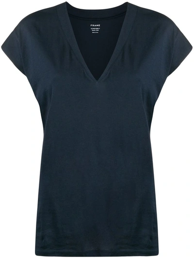 Shop Frame T-shirts & Tops In Navy
