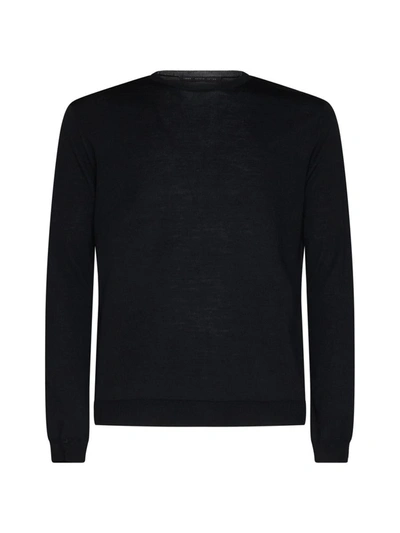 Shop Low Brand Sweaters In Jet Black