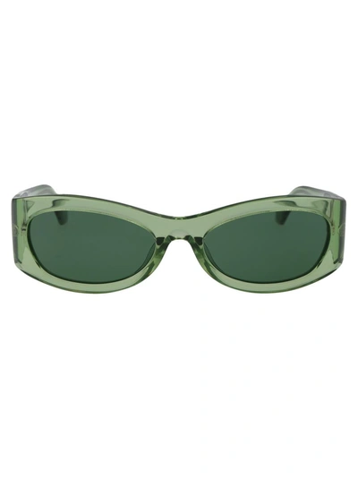 Shop Ambush Sunglasses In 7055 Green