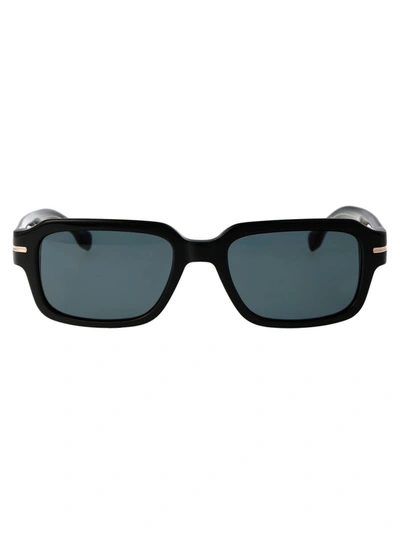 Shop Hugo Boss Boss  Sunglasses In 807a9 Black