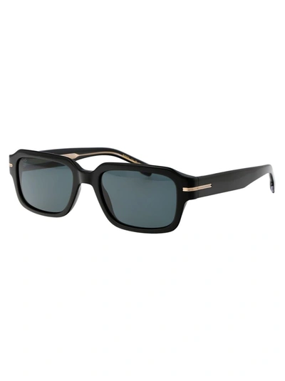 Shop Hugo Boss Boss  Sunglasses In 807a9 Black