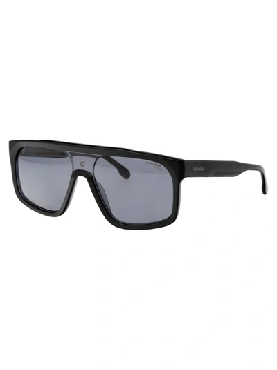 Shop Carrera Sunglasses In 08am9 Black Grey