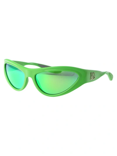 Dolce & Gabbana Eyewear Cat In 3311f2 Green