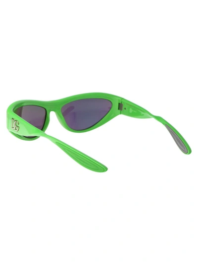 Dolce & Gabbana Eyewear Cat In 3311f2 Green
