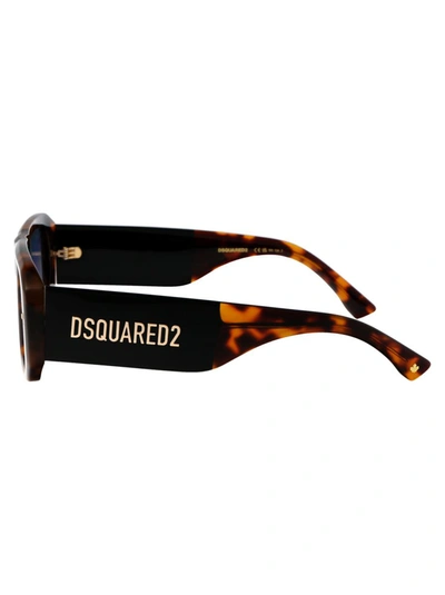 Shop Dsquared2 Sunglasses In 08608 Havana