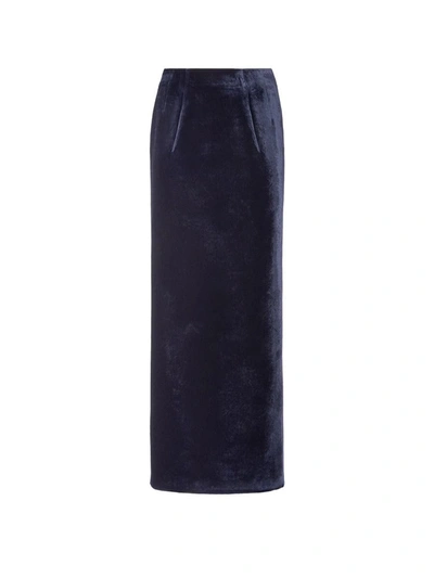 Shop Fendi Skirt In Blue