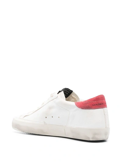 Shop Golden Goose Sneakers In White