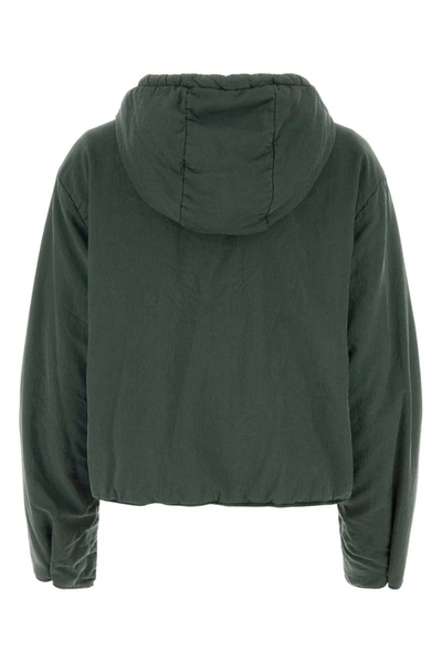 Shop Jil Sander Sweatshirts In Green