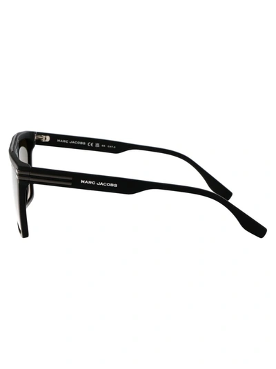 Shop Marc Jacobs Sunglasses In 003se Matte Black