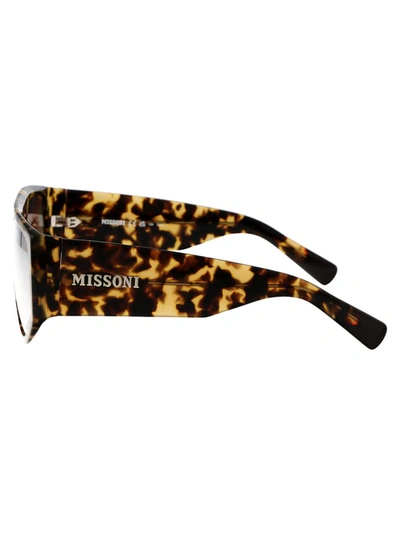 Shop Missoni Sport Missoni Sunglasses In P65nq Brown Yellow Havana