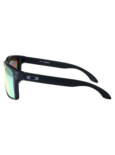 Shop Oakley Sunglasses In 941739 Blue Steel