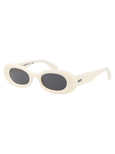 Off-white Amalfi Sunglasses In 0107 White