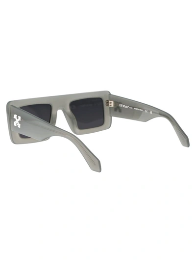 Shop Off-white Sunglasses In 0907 Grey
