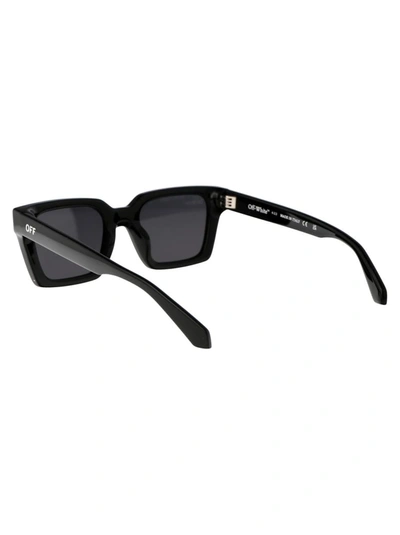 Shop Off-white Sunglasses In 1007 Black