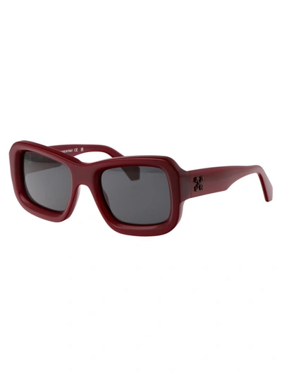 Shop Off-white Sunglasses In 2707 Burgundy