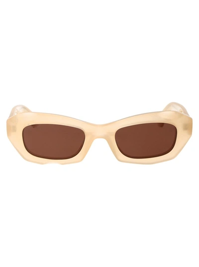 Shop Off-white Sunglasses In 1760 Sand