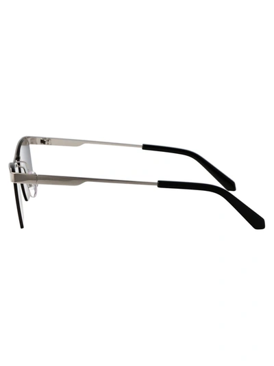 Shop Off-white Sunglasses In 7272 Silver
