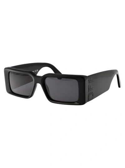 Shop Off-white Sunglasses In 1007 Black