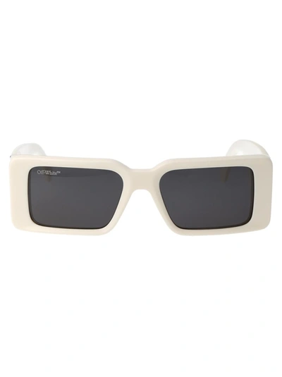 Shop Off-white Sunglasses In 0107 White