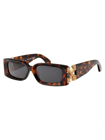 Off-white Sunglasses In 6007 Havana
