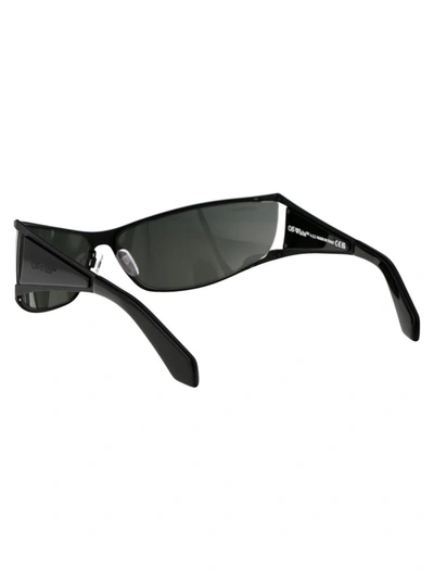 Off-white Womens Oeri102 Luna Sunglasses In Black From Ebay Endless Runway In 1007 Black