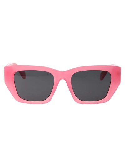 Shop Palm Angels Sunglasses In 3407 Begonia Pink