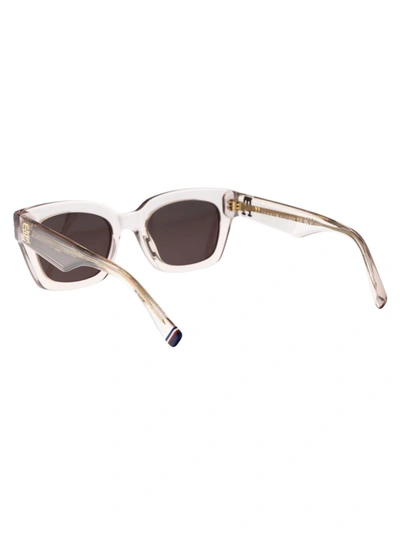 Shop Tommy Hilfiger Sunglasses In Fwmk2 Nude