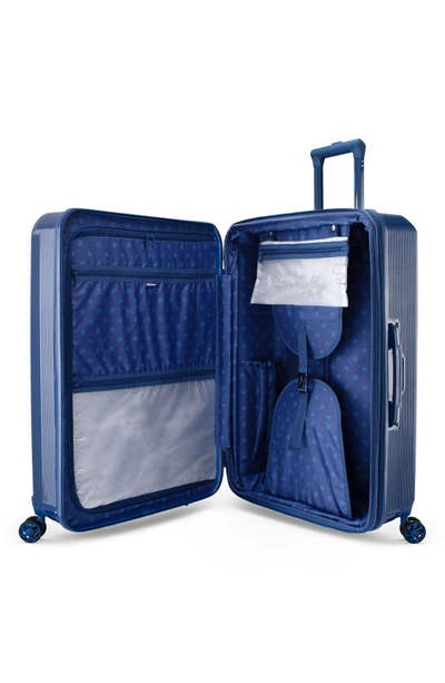Shop Ifly Future 22" Hardside Spinner Suitcase In Navy