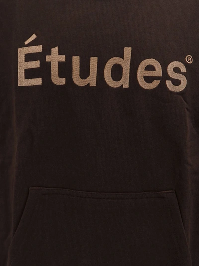 Shop Etudes Studio Études Sweatshirt In Brown